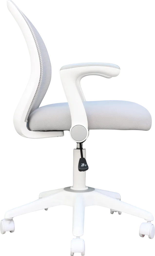 Manso Gray Desk Chair - Thumbnail - Image 7