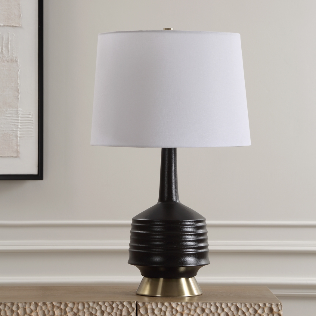 Mansur Moor Black Lamp - Thumbnail - Image 2