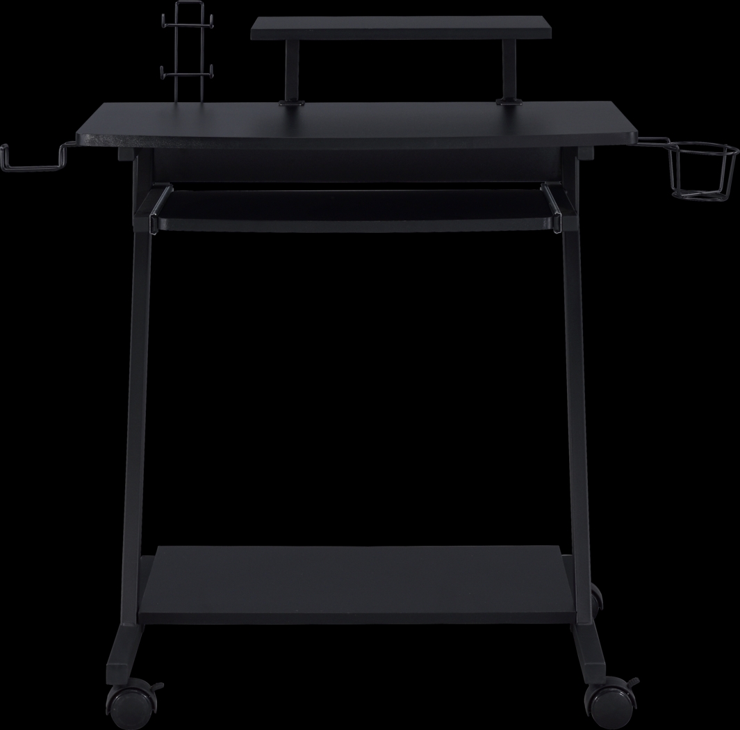 Mansy Black Computer Desk - Thumbnail - Image 4