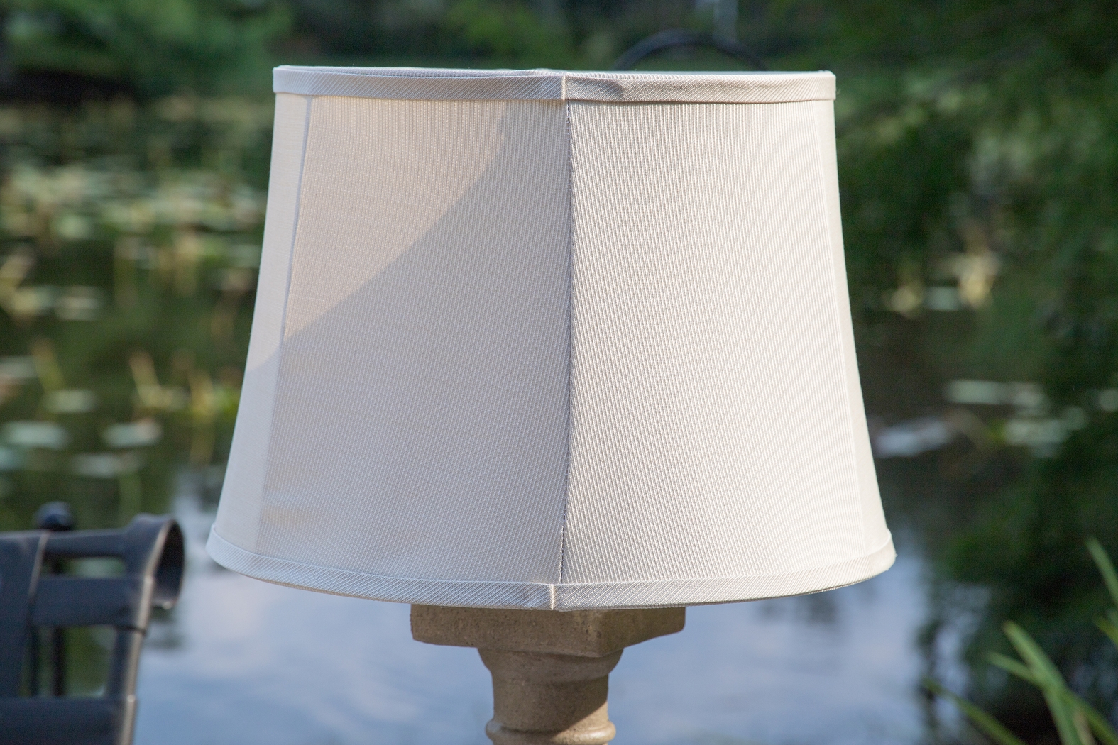 Manteo Gray Outdoor Table Lamp - Thumbnail - Image 5