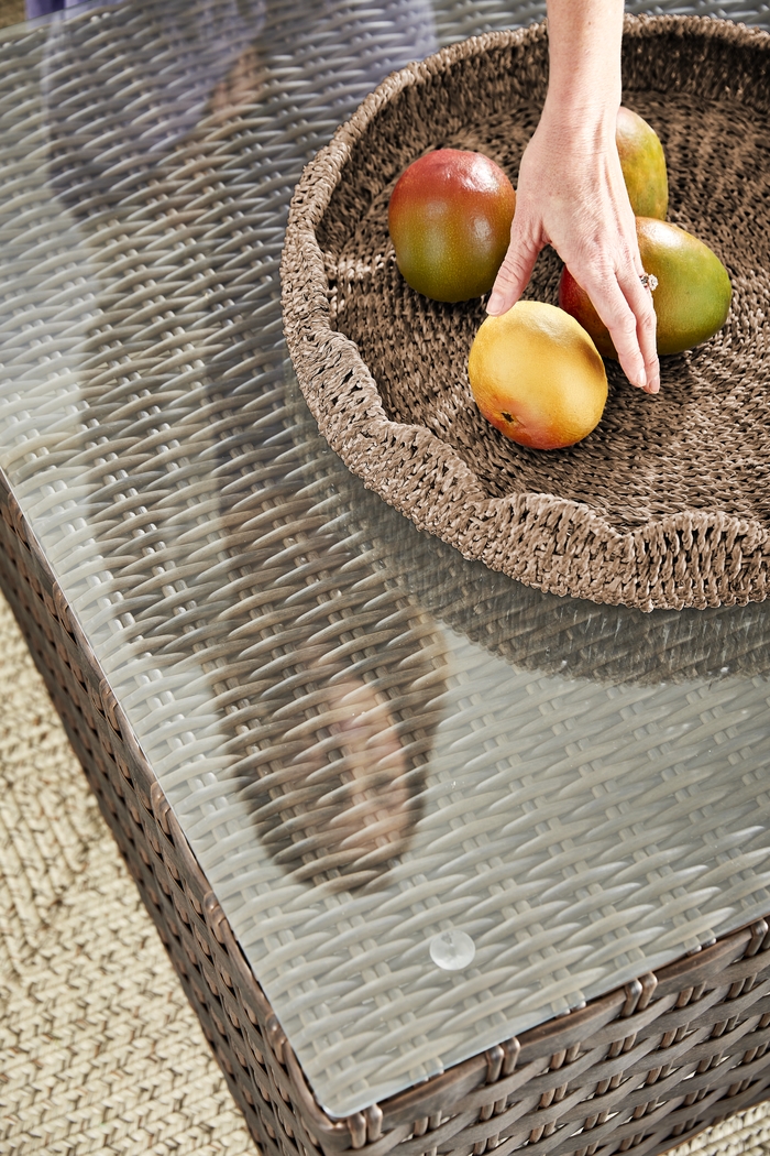 Mantra Brown Outdoor Cocktail Table - Thumbnail - Image 3