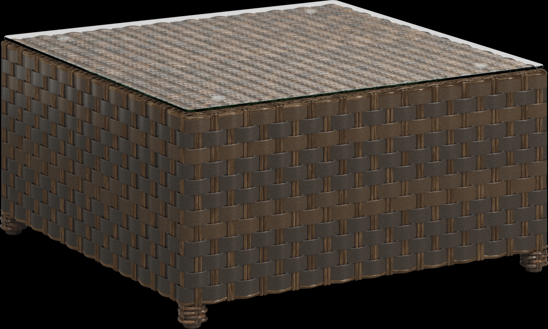 Mantra Brown Outdoor Cocktail Table - Thumbnail - Image 1