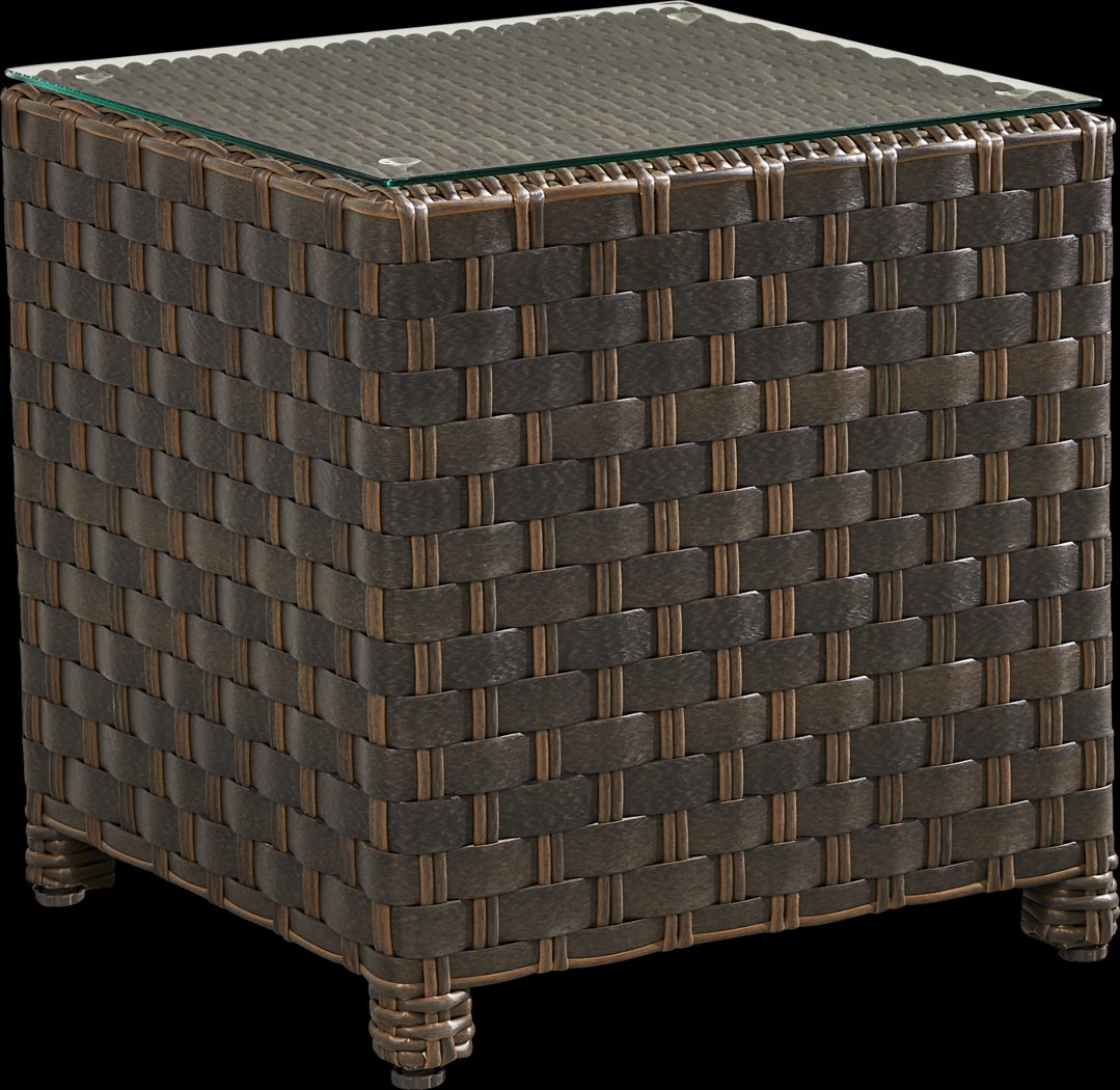Mantra Brown Outdoor End Table - Thumbnail - Image 1