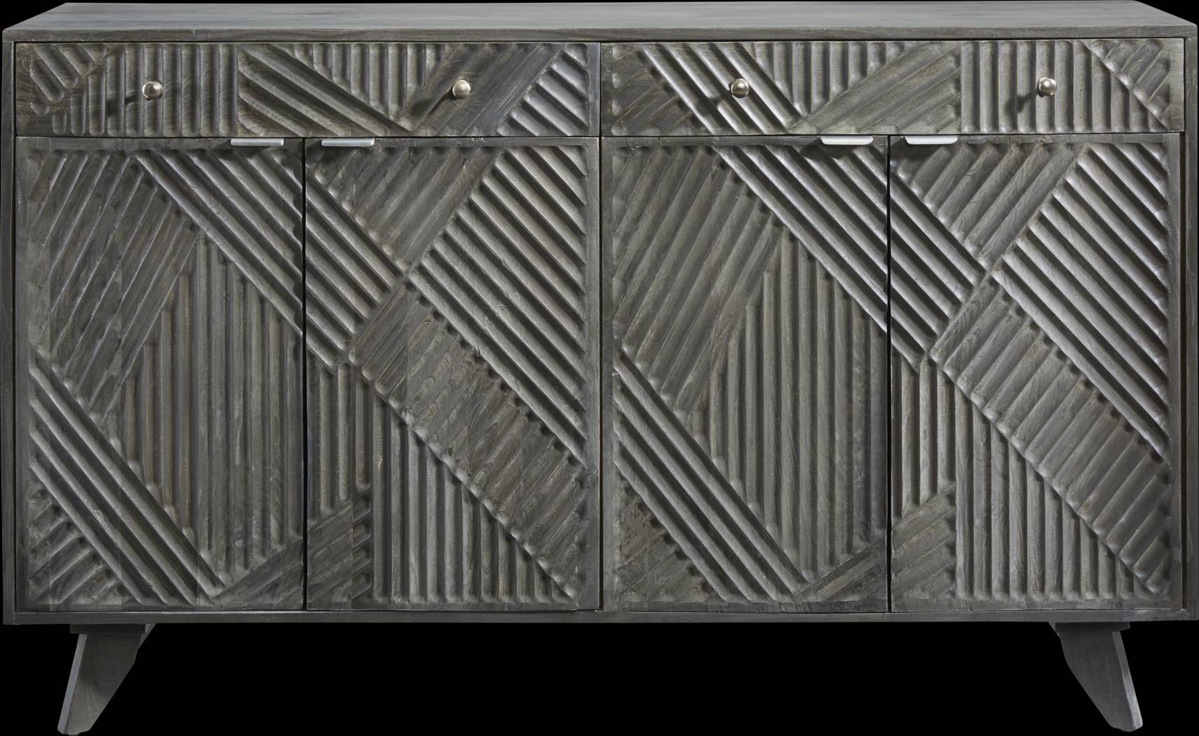 Mantwes Gray Accent Cabinet - Thumbnail - Image 3