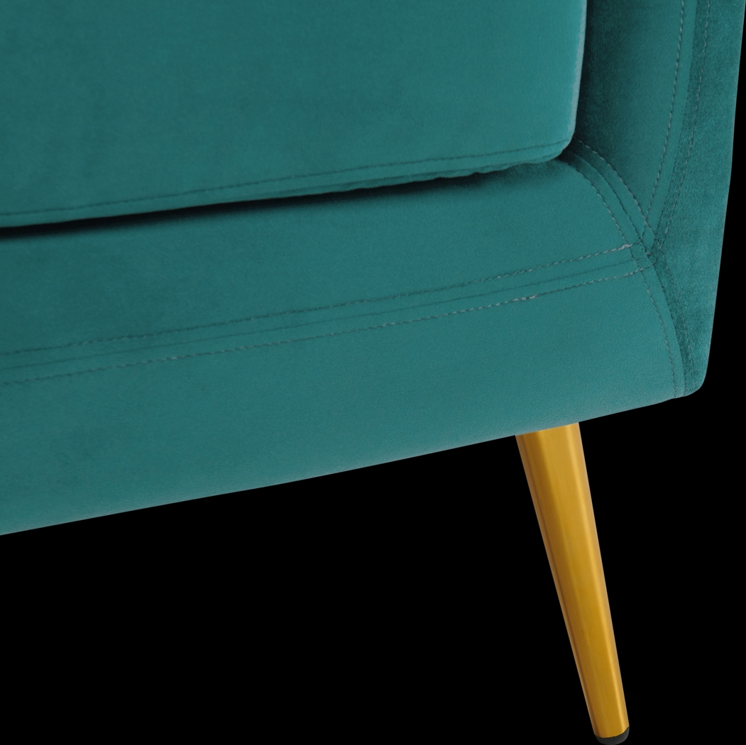 Maoki I Blue Accent Chair - Thumbnail - Image 8