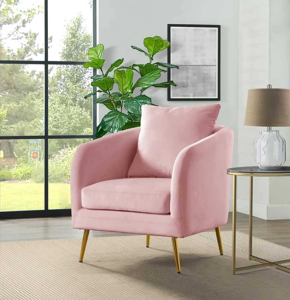 Maoki I Blush Accent Chair - Thumbnail - Image 9