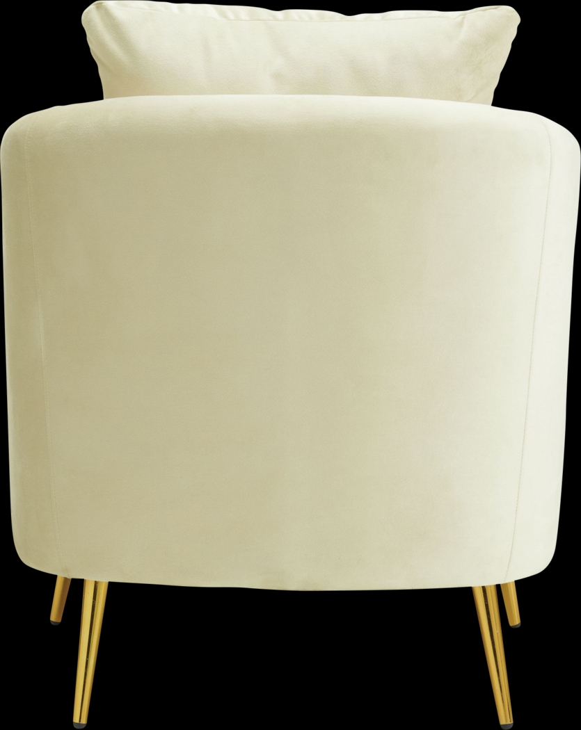 Maoki I Cream Accent Chair - Thumbnail - Image 4