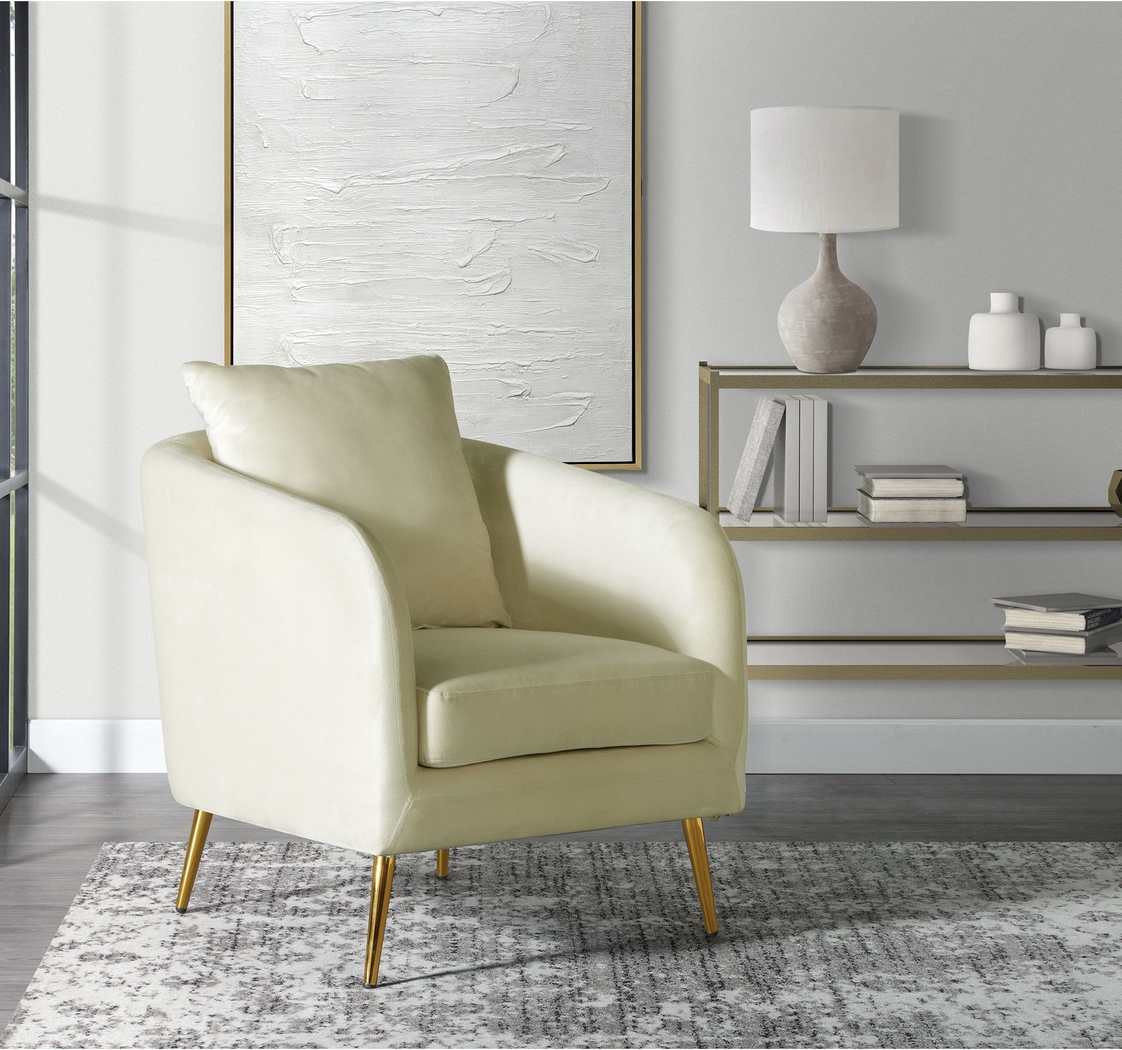 Maoki I Cream Accent Chair - Thumbnail - Image 9