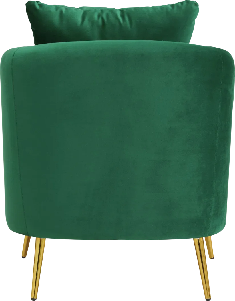 Maoki I Emerald Accent Chair - Thumbnail - Image 4
