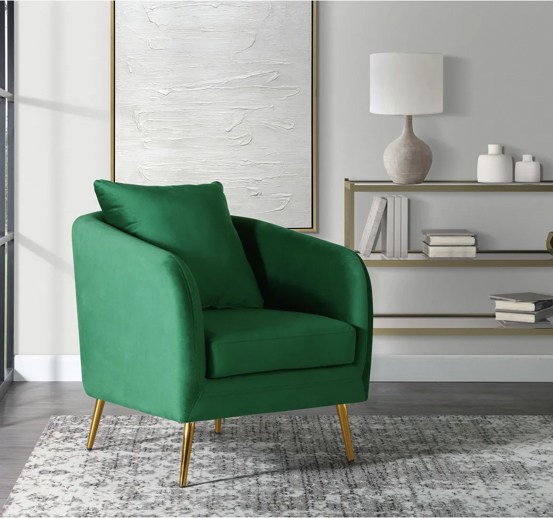 Maoki I Emerald Accent Chair - Thumbnail - Image 9