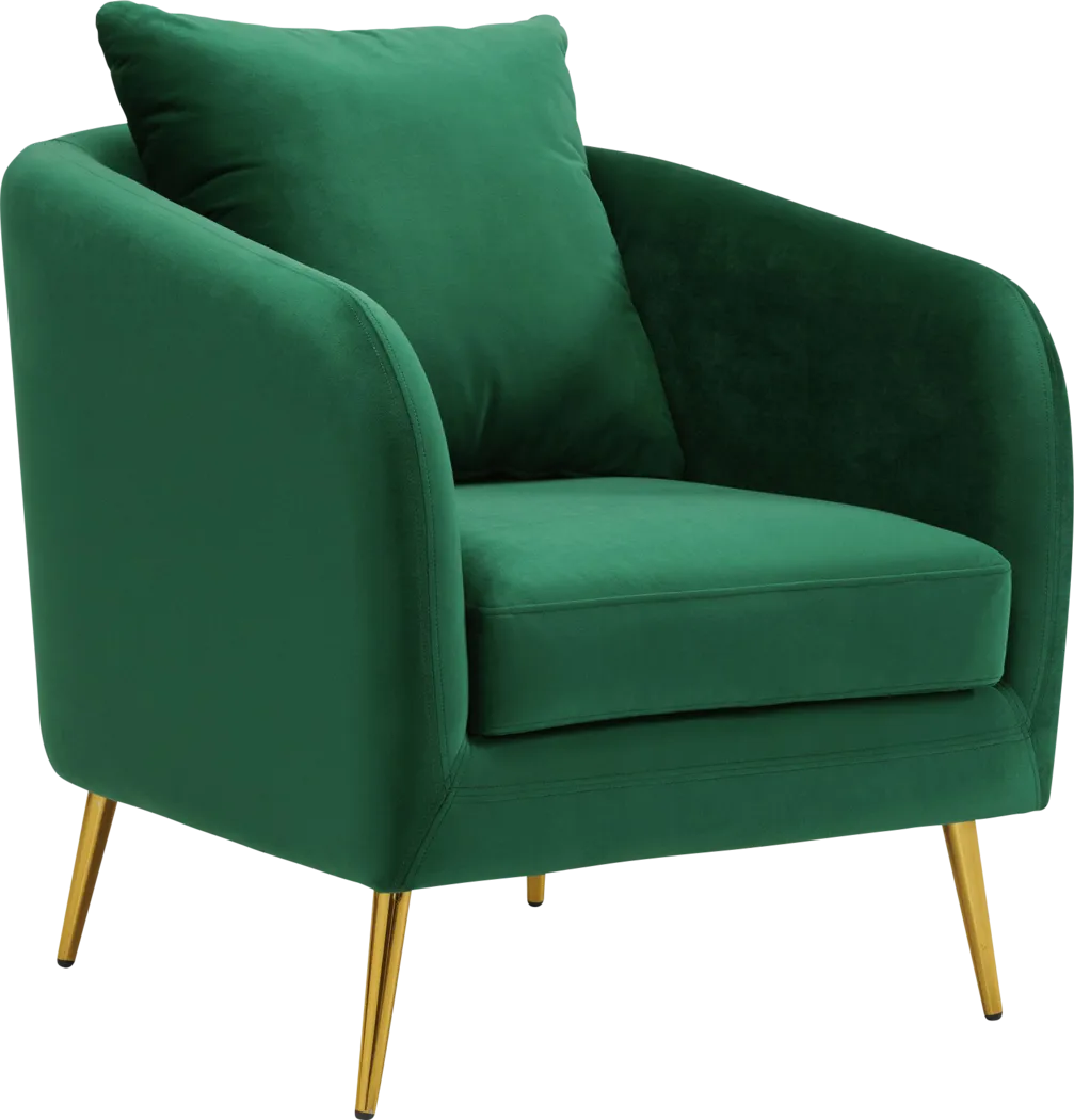 Maoki I Emerald Accent Chair - Thumbnail - Image 1