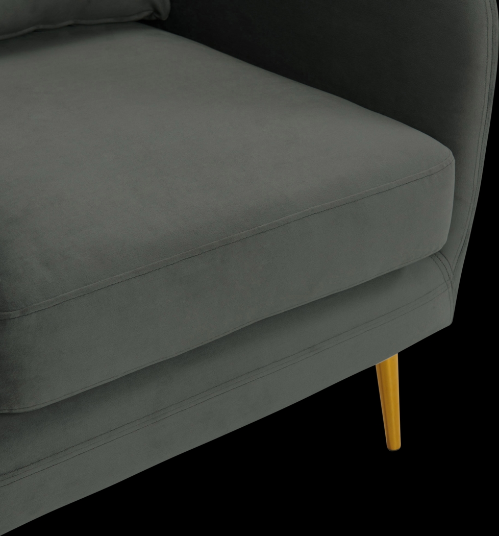 Maoki I Gray Accent Chair - Thumbnail - Image 7