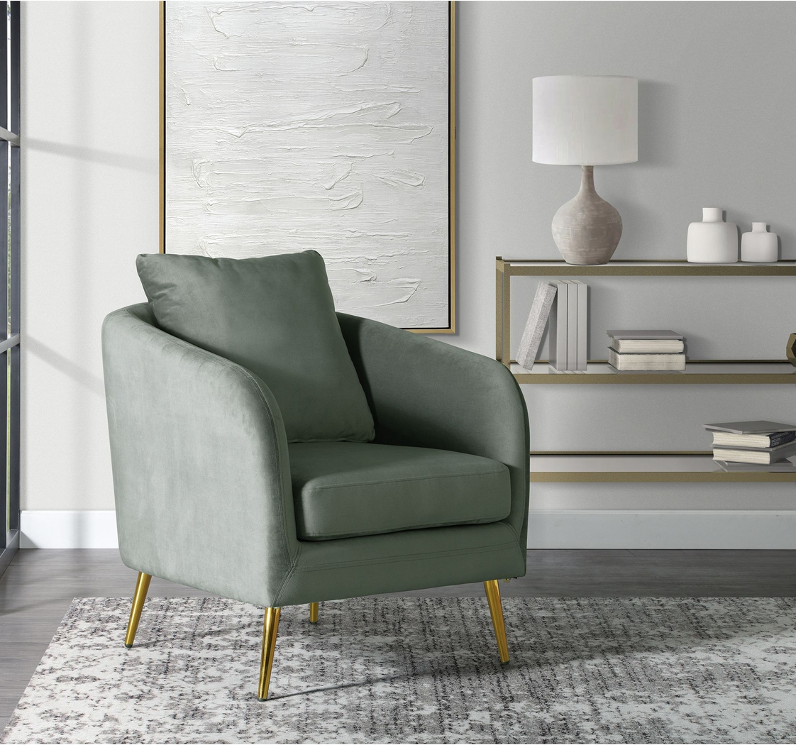 Maoki I Gray Accent Chair - Thumbnail - Image 9