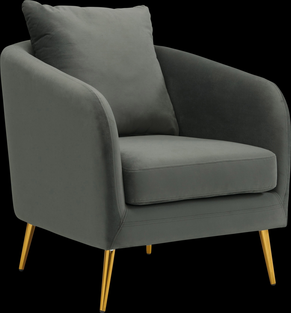 Maoki I Gray Accent Chair - Thumbnail - Image 1