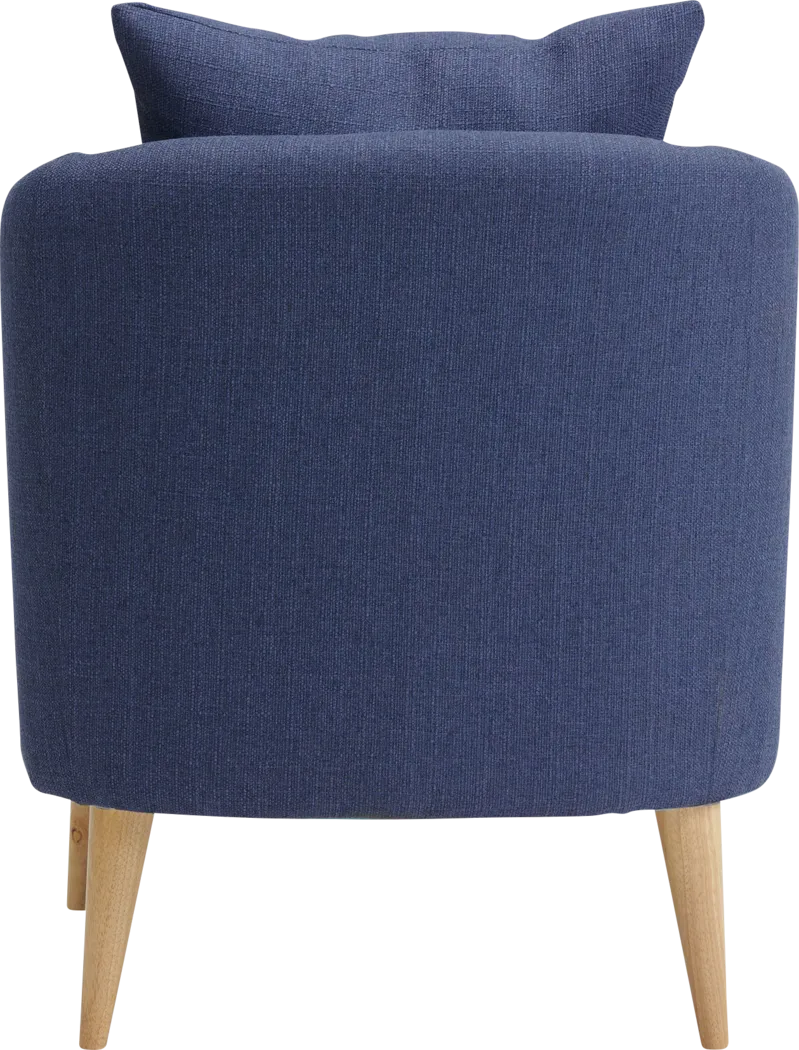 Maoki II Blue Accent Chair - Thumbnail - Image 4