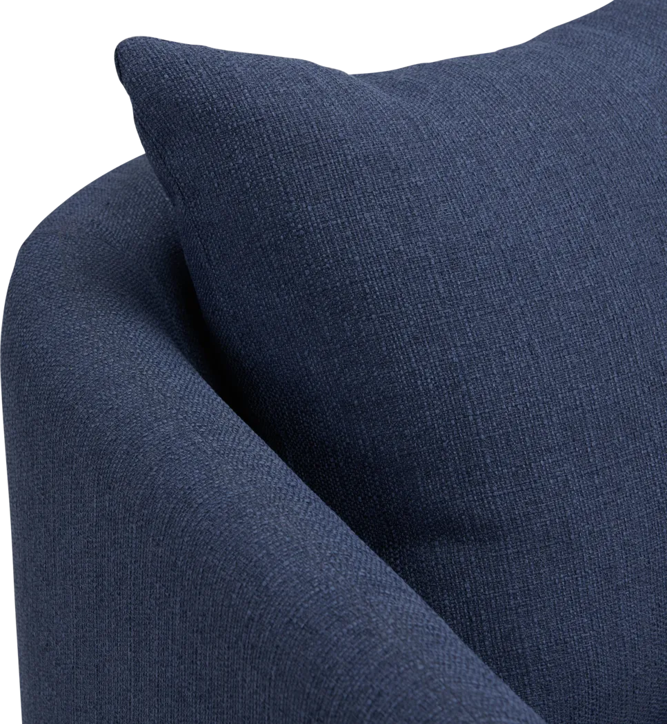 Maoki II Blue Accent Chair - Thumbnail - Image 5