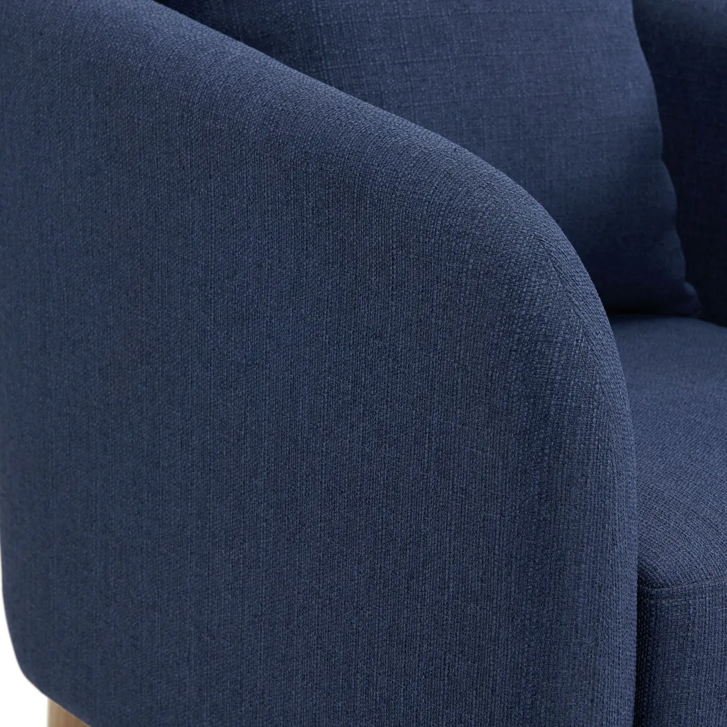 Maoki II Blue Accent Chair - Thumbnail - Image 6