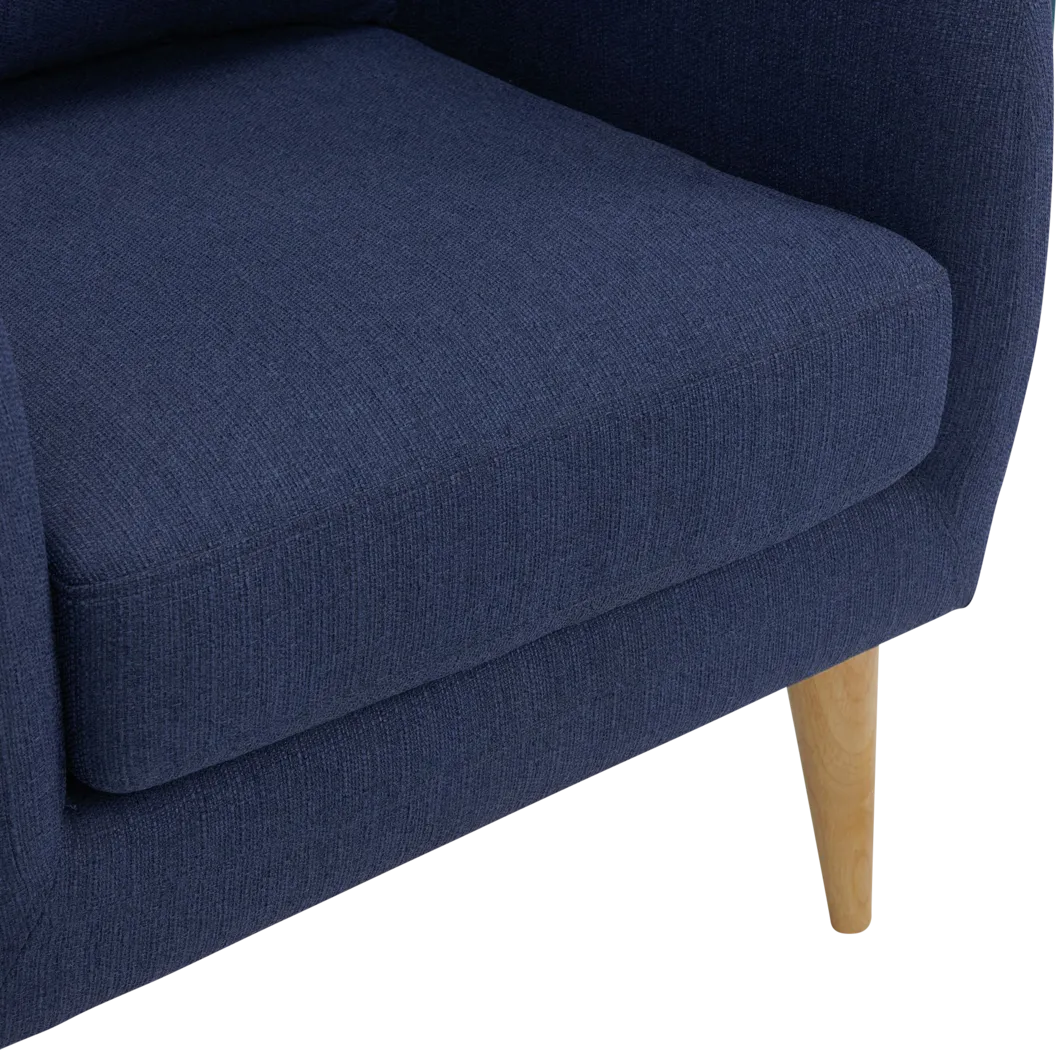 Maoki II Blue Accent Chair - Thumbnail - Image 7