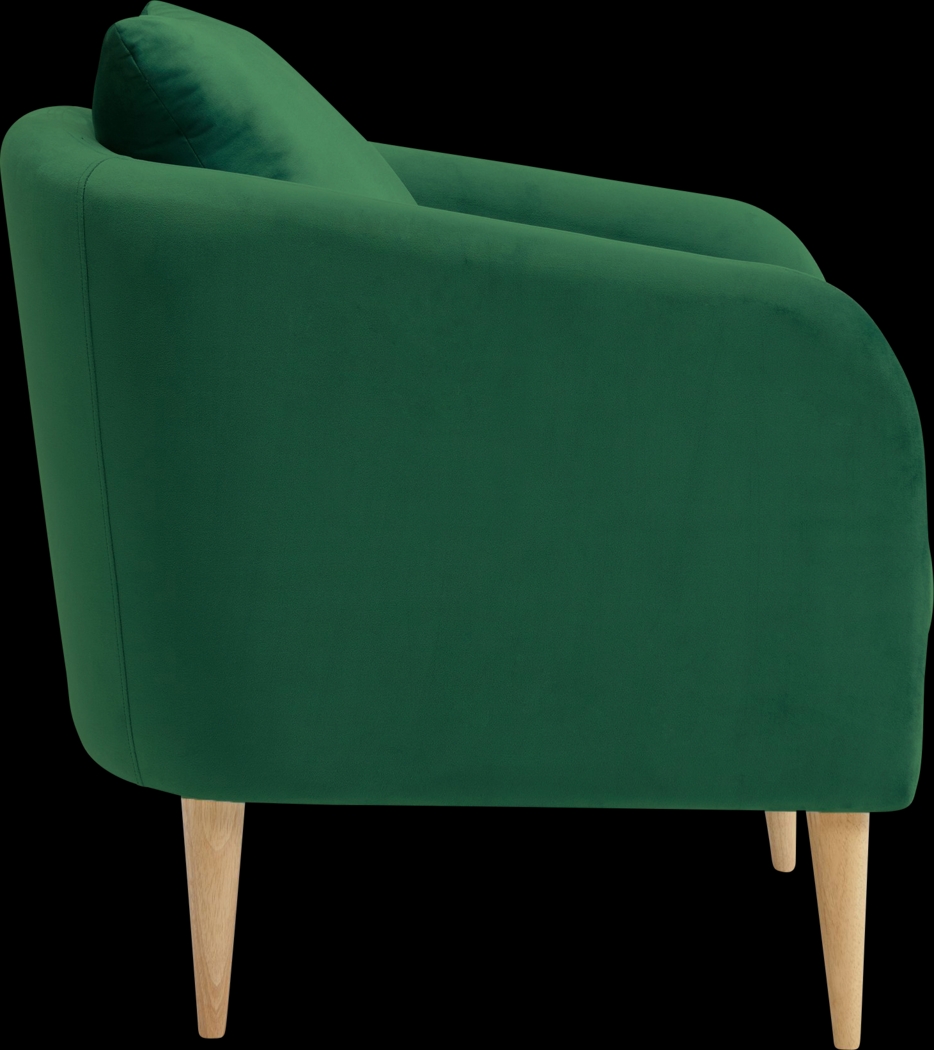 Maoki II Emerald Accent Chair - Thumbnail - Image 3