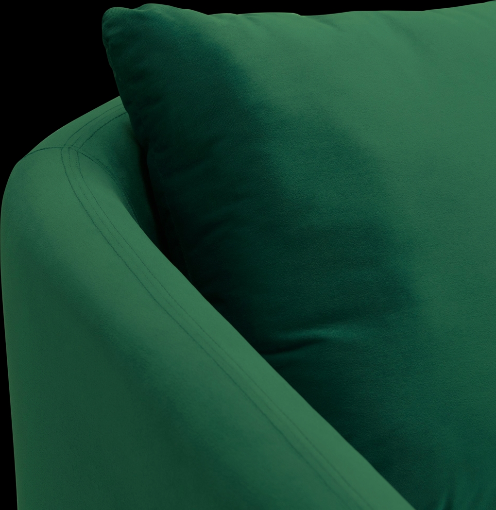 Maoki II Emerald Accent Chair - Thumbnail - Image 5