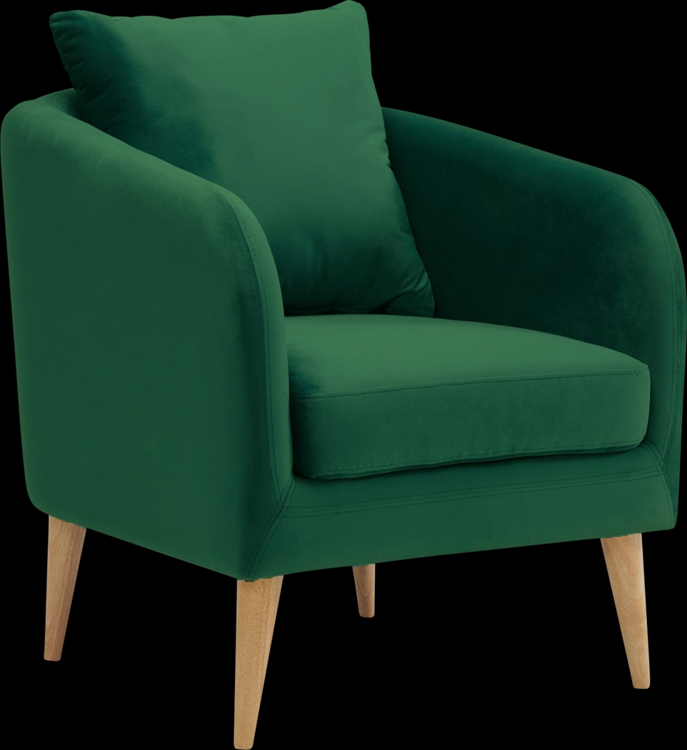 Maoki II Emerald Accent Chair - Thumbnail - Image 1