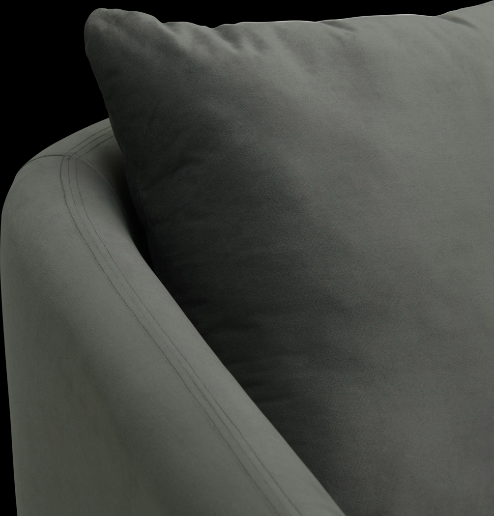 Maoki II Gray Accent Chair - Thumbnail - Image 7