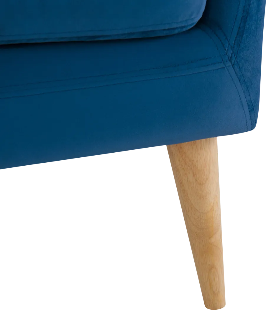 Maoki II Navy Accent Chair - Thumbnail - Image 4