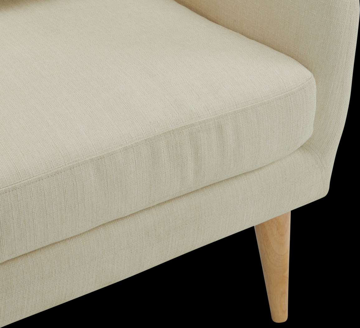 Maoki II White Accent Chair - Thumbnail - Image 7