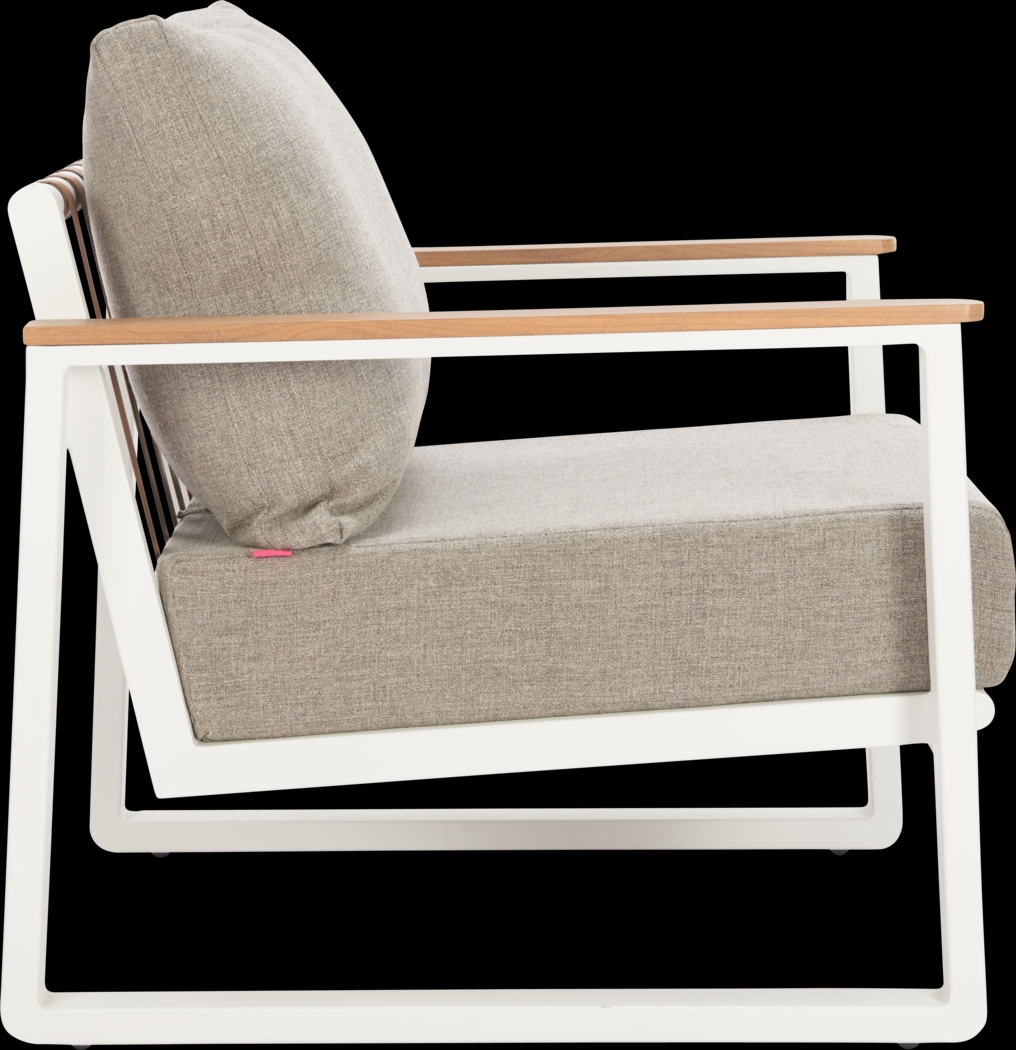 Mapelia Beige Arm Chair - Thumbnail - Image 4