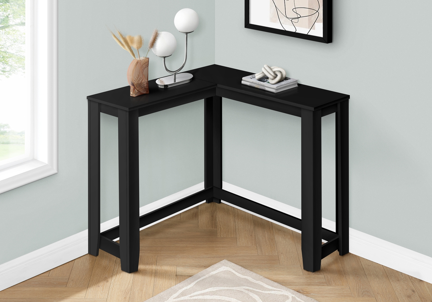 Mapledale Black Sofa Table - Thumbnail - Image 2