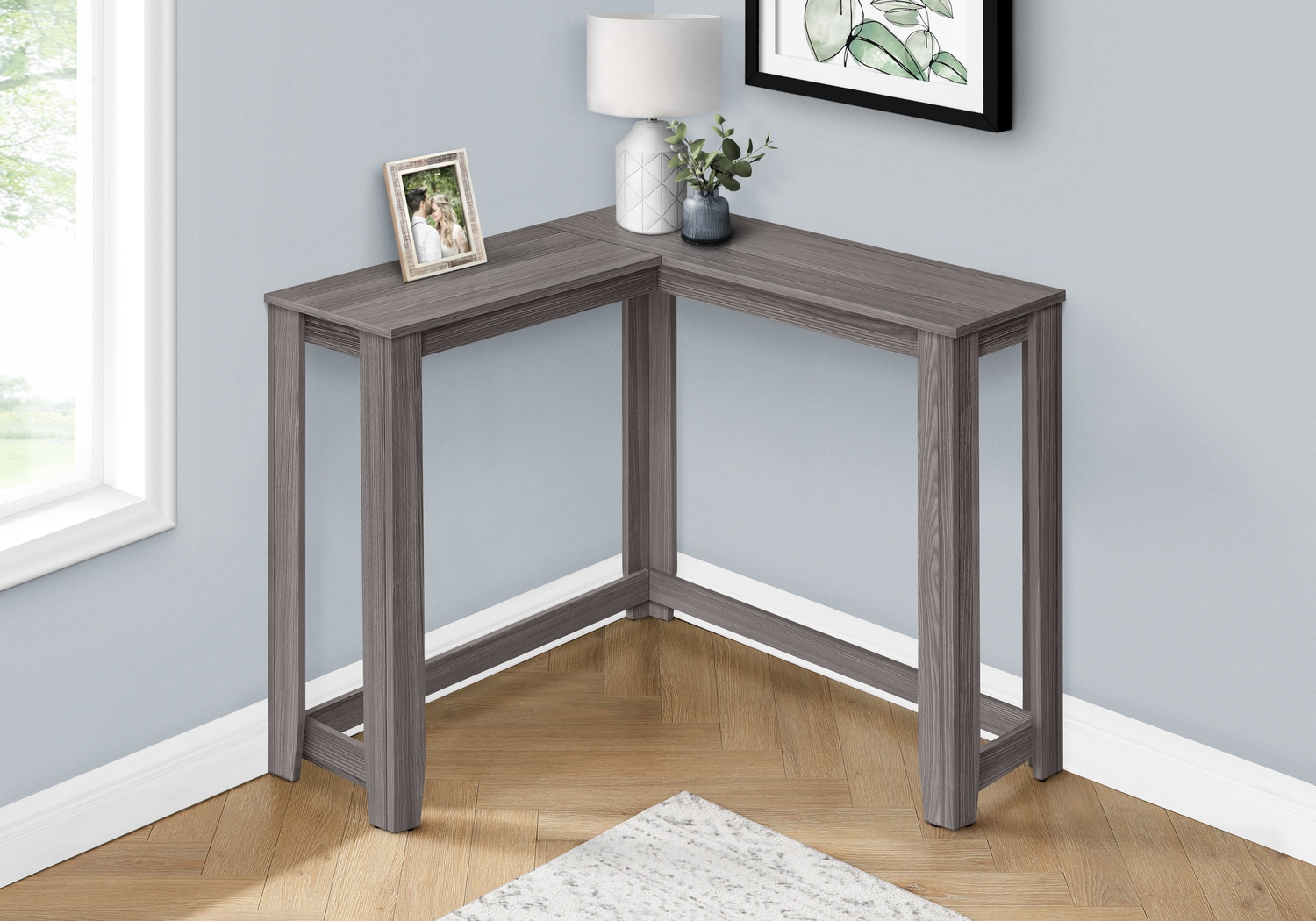 Mapledale Gray Sofa Table - Thumbnail - Image 2