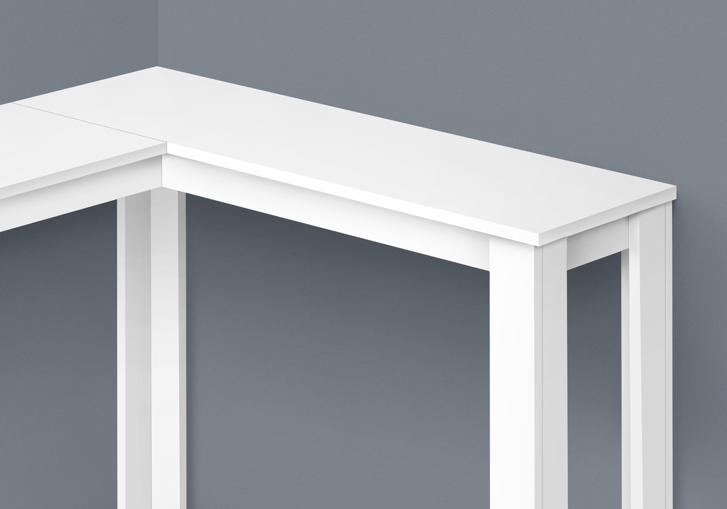 Mapledale White Sofa Table - Thumbnail - Image 3
