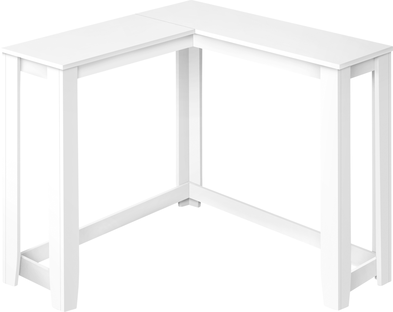 Mapledale White Sofa Table - Thumbnail - Image 1