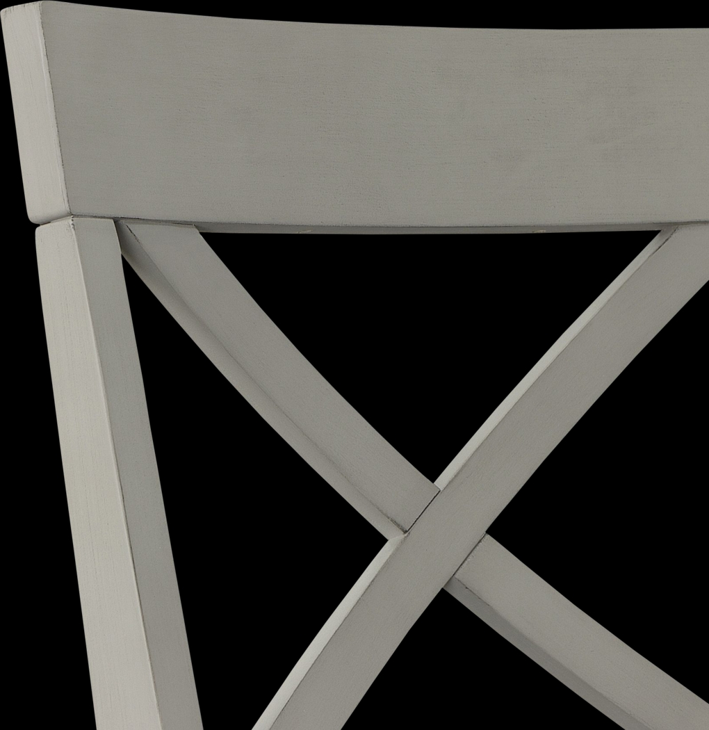 Maplefly Gray Counter Height Stool, Set of 2 - Thumbnail - Image 5