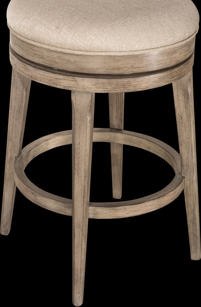 Maplegrove Gray Swivel Barstool - Thumbnail - Image 3