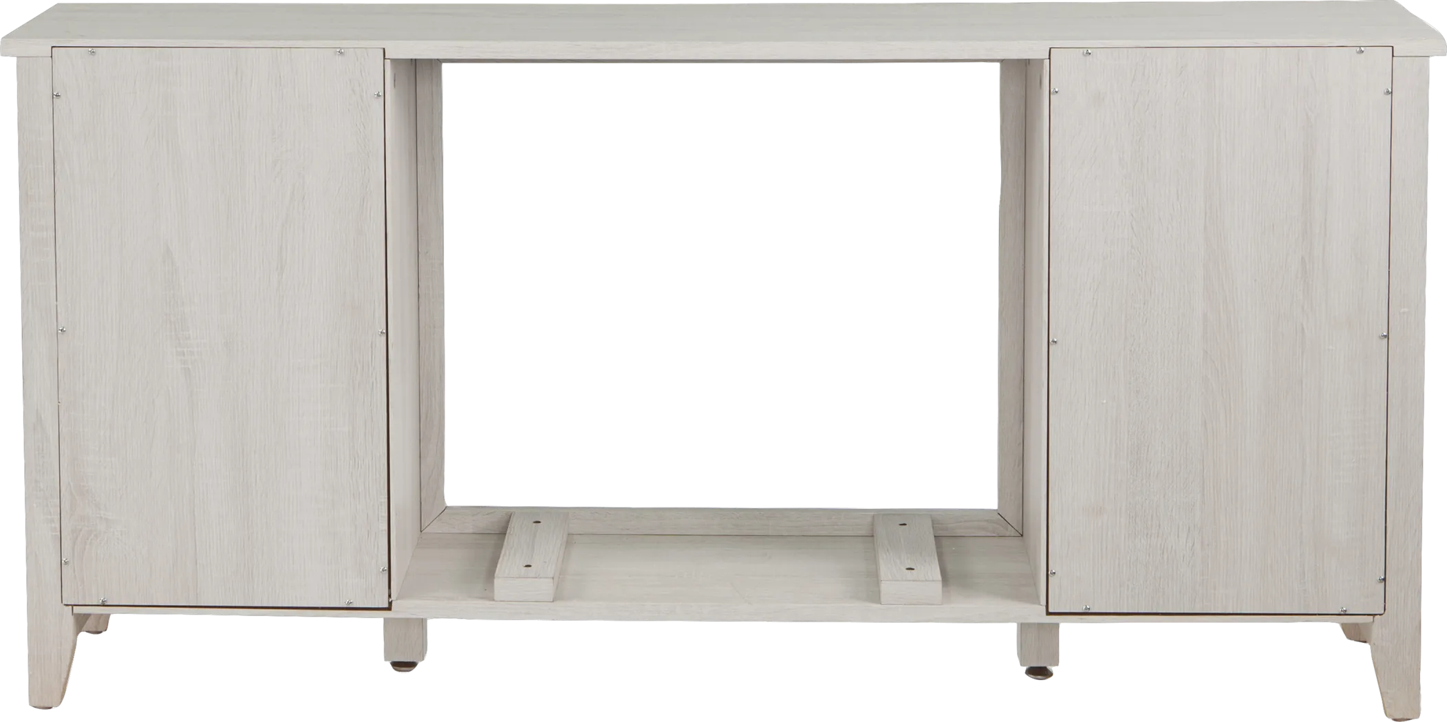 Mapleloft White 56 in. Console with Electric Fireplace - Thumbnail - Image 6