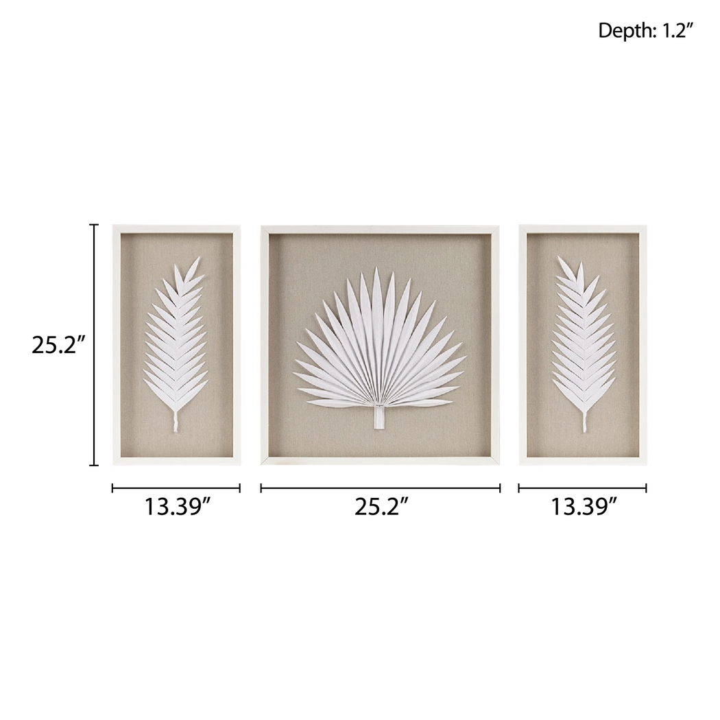 Mapleman Off White Wall Decor, Set of 3 - Thumbnail - Image 12