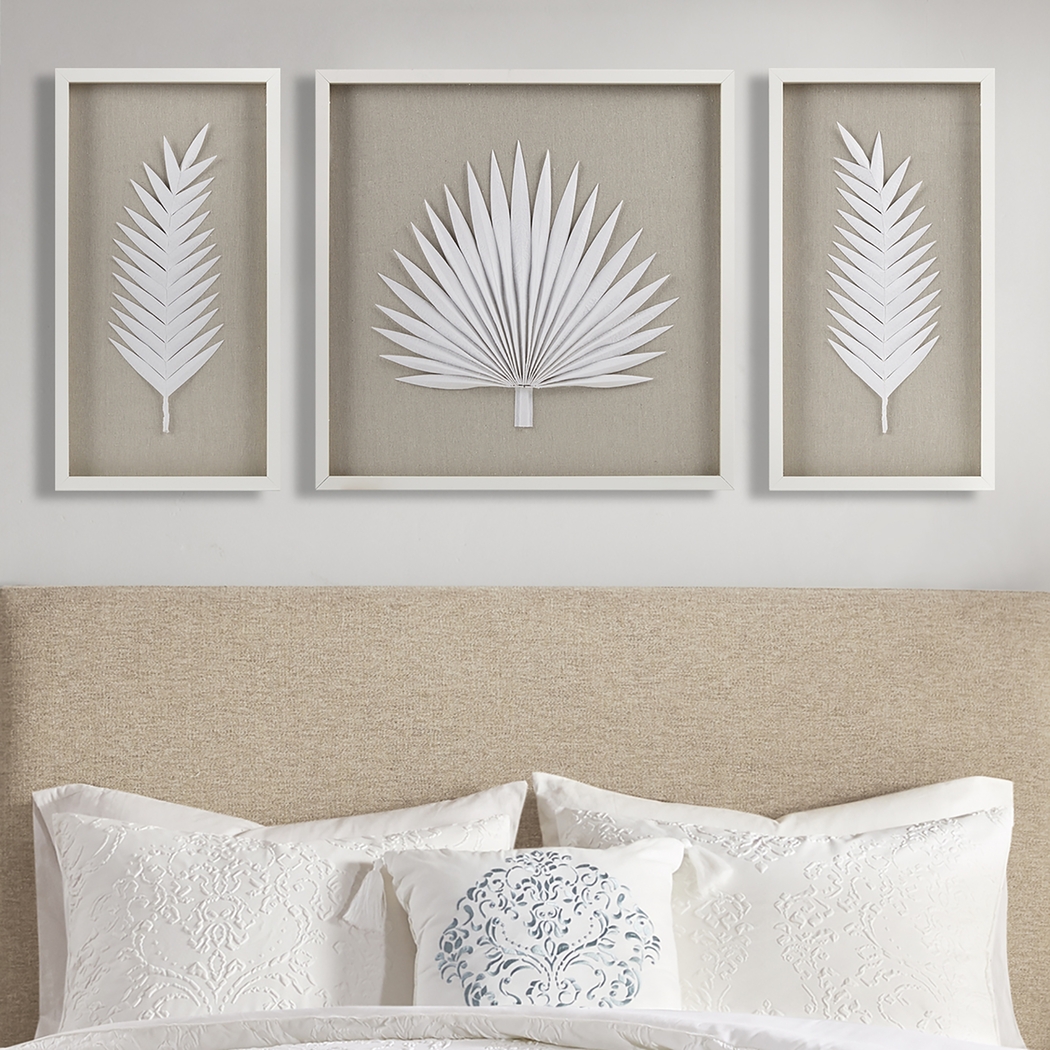 Mapleman Off White Wall Decor, Set of 3 - Thumbnail - Image 3