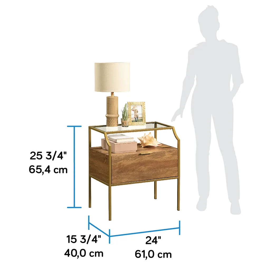 Maplewell Brown Nightstand - Thumbnail - Image 3