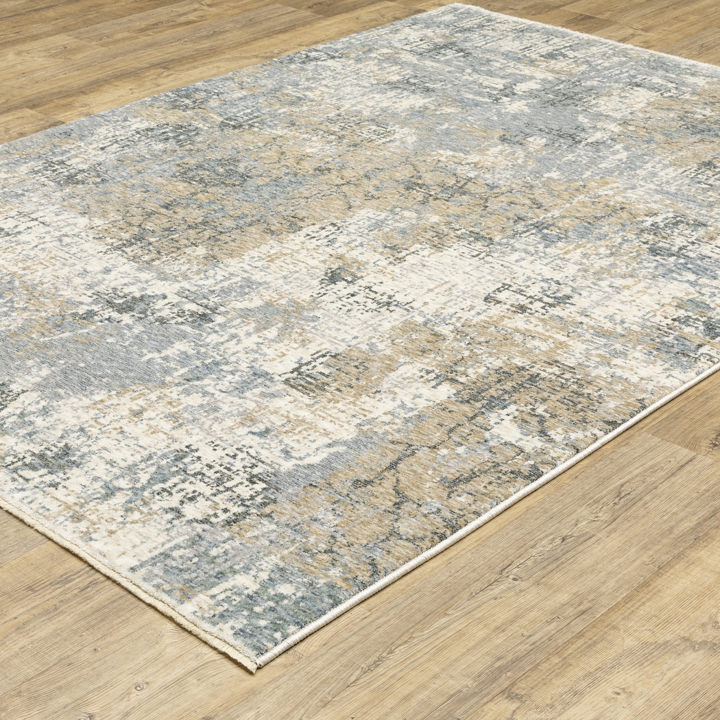 Maral Blue 5'3 x 7'6 Rug - Thumbnail - Image 2
