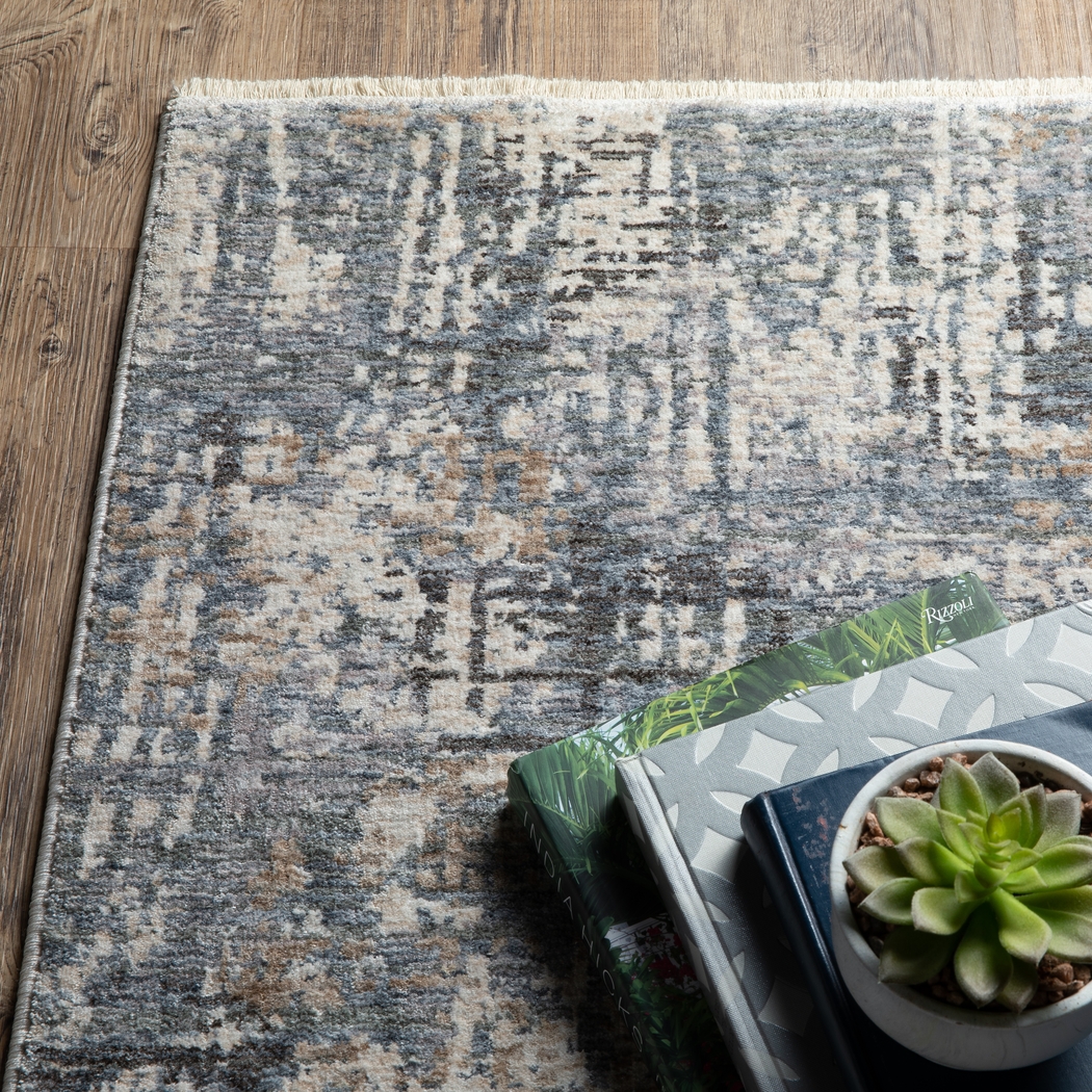 Maral Blue 5'3 x 7'6 Rug - Thumbnail - Image 5