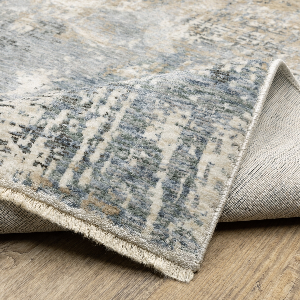Maral Blue 5'3 x 7'6 Rug - Thumbnail - Image 9