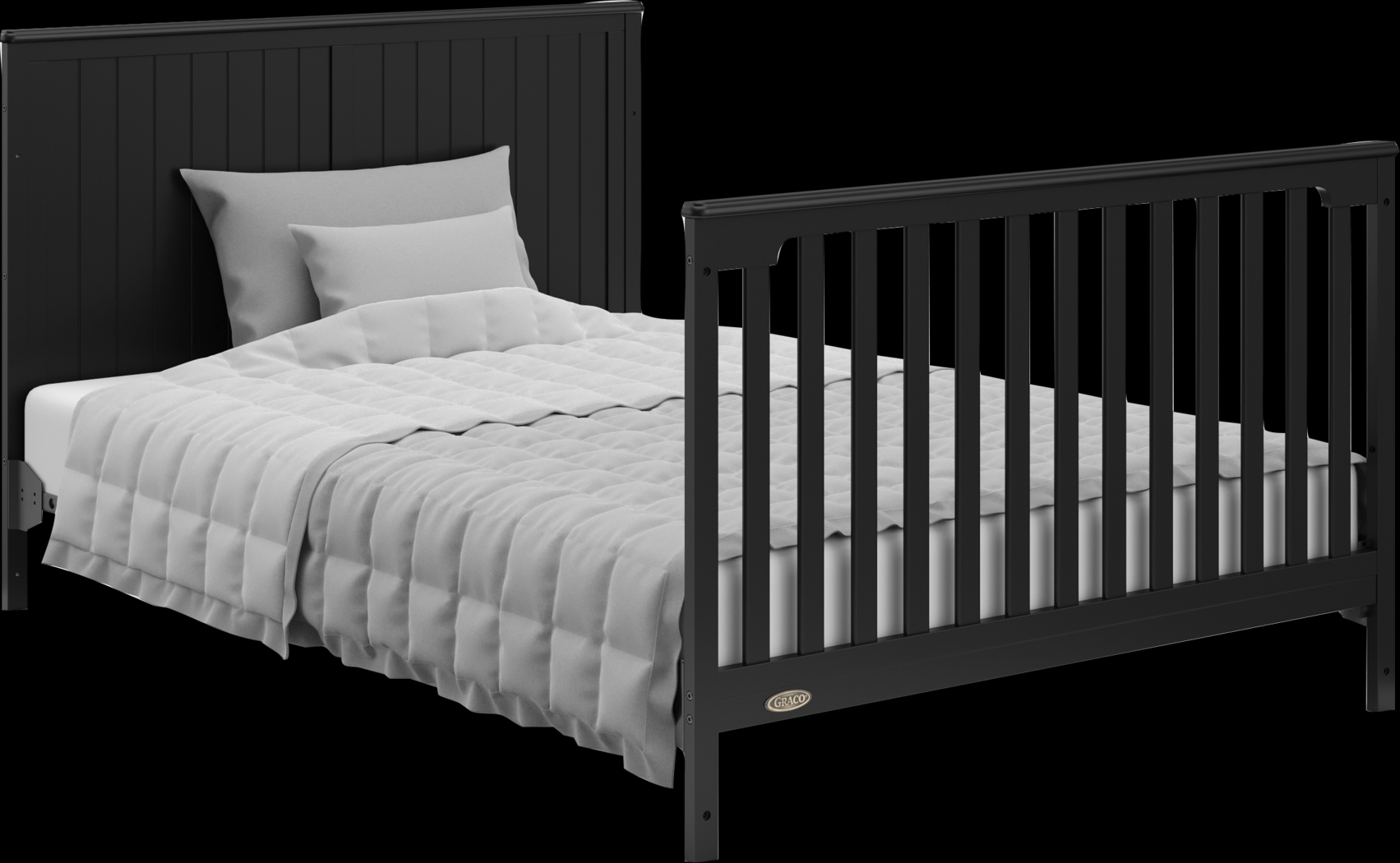 Maralah I Black Convertible Crib - Thumbnail - Image 4