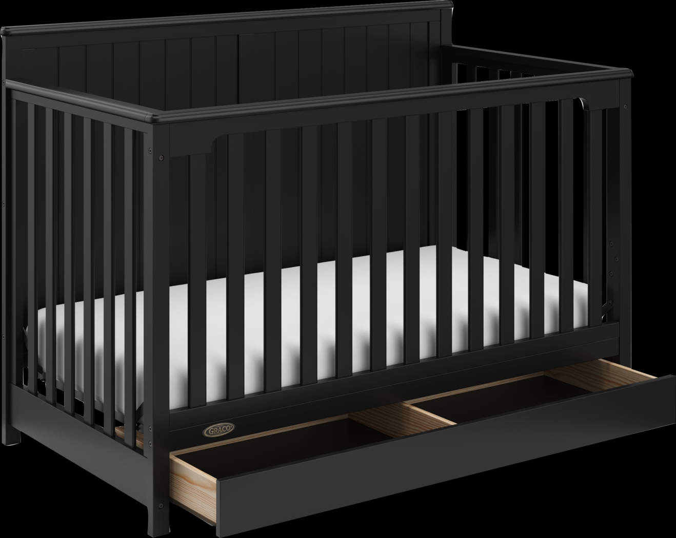 Maralah I Black Convertible Crib - Thumbnail - Image 8
