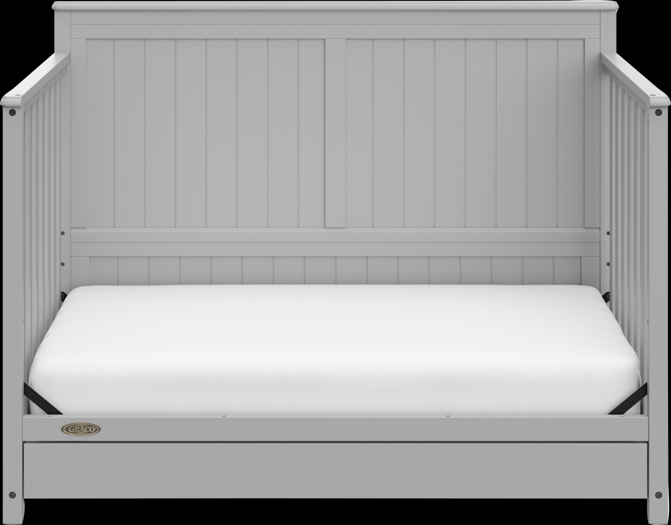 Maralah I Gray Convertible Crib - Thumbnail - Image 7