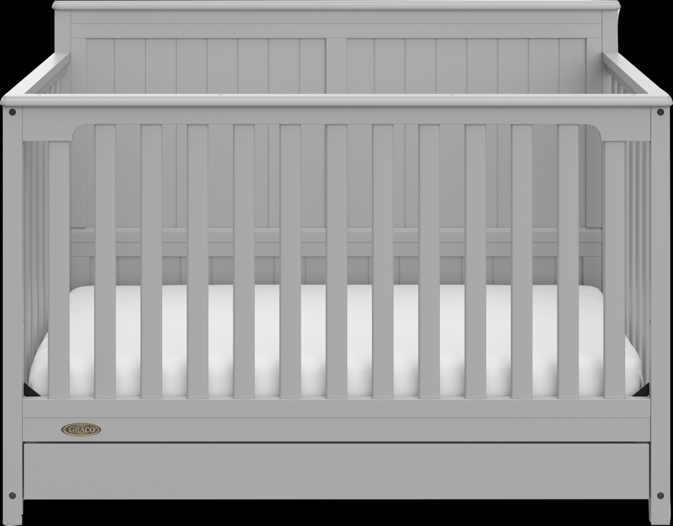 Maralah I Gray Convertible Crib - Thumbnail - Image 8