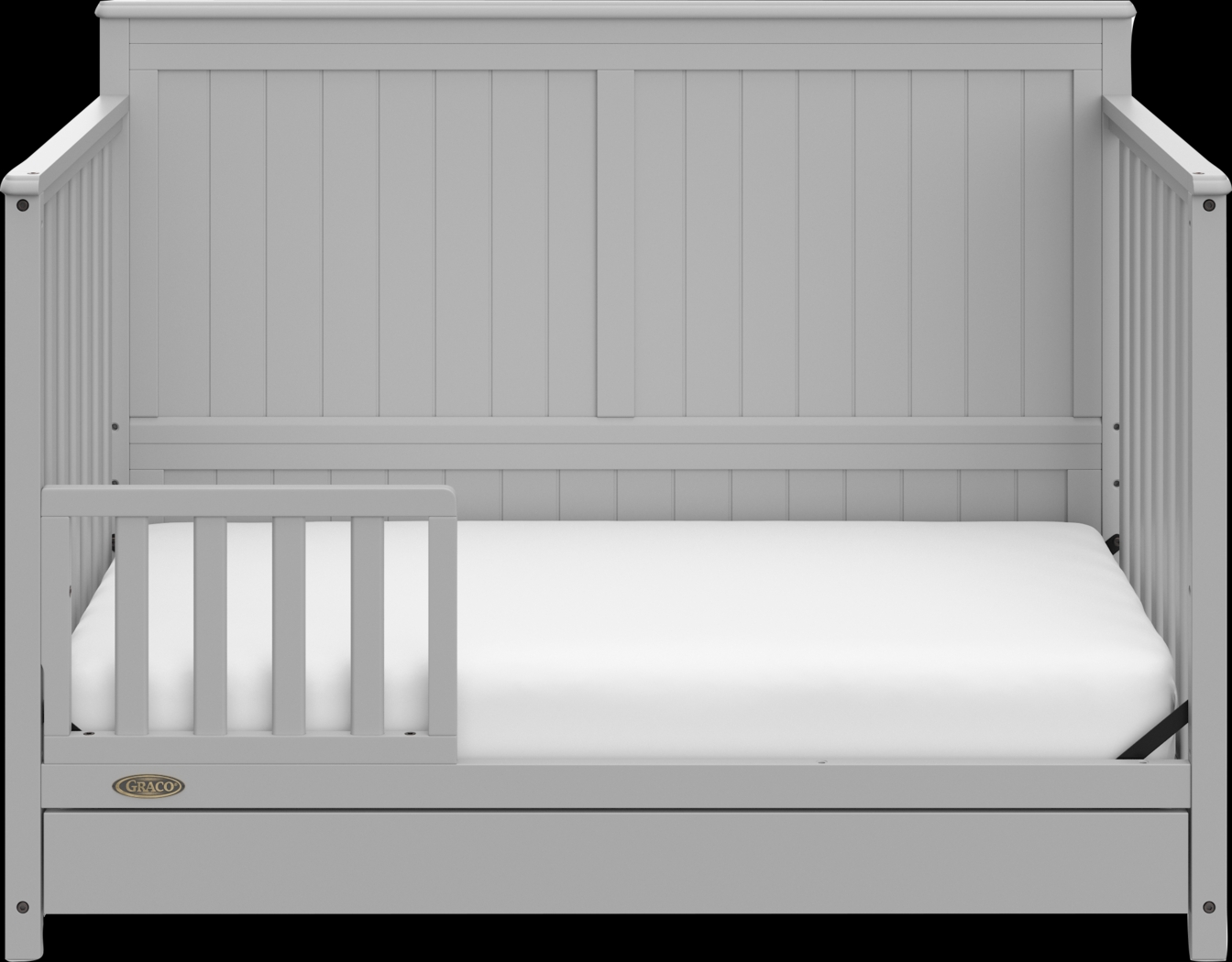 Maralah I Gray Convertible Crib - Thumbnail - Image 9