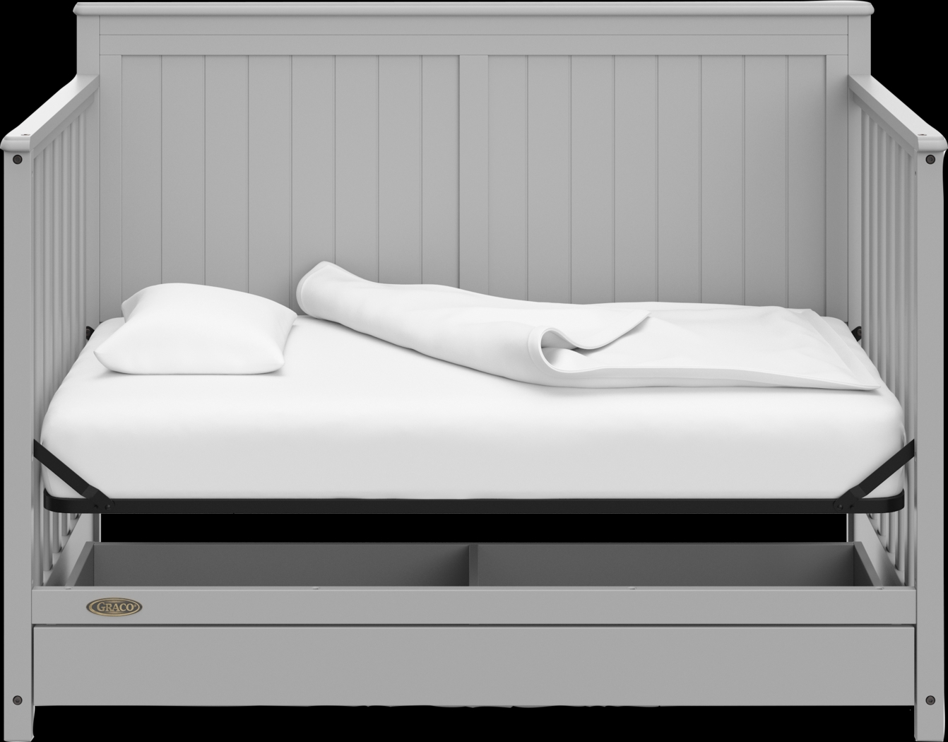 Maralah I Gray Convertible Crib - Thumbnail - Image 10