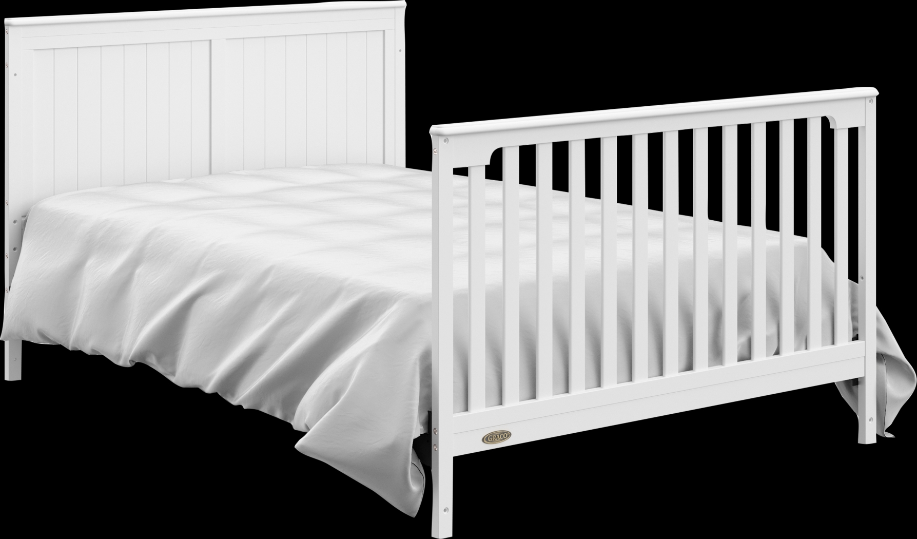 Maralah I White Convertible Crib - Thumbnail - Image 5