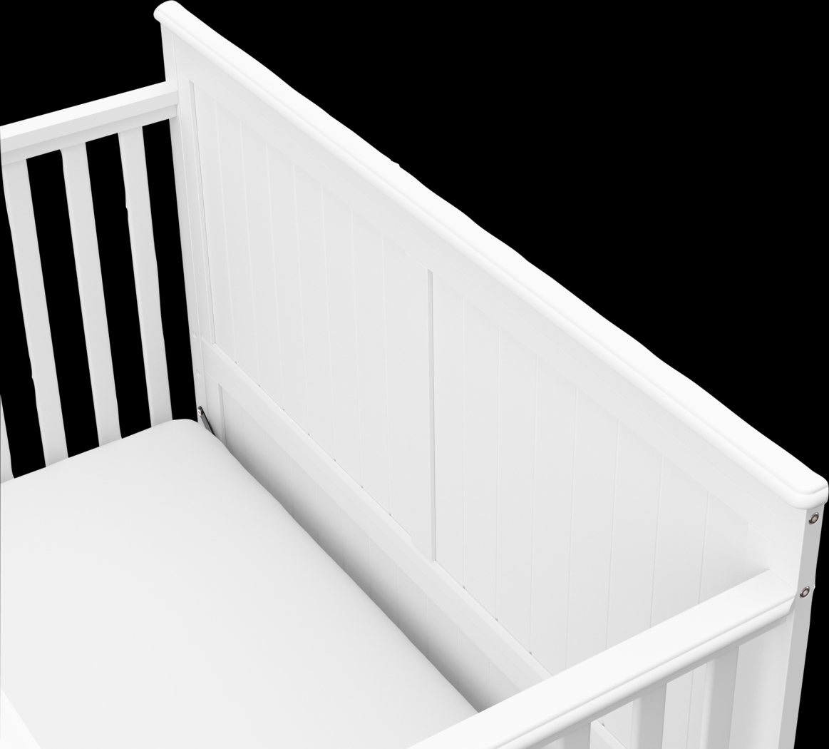 Maralah I White Convertible Crib - Thumbnail - Image 6
